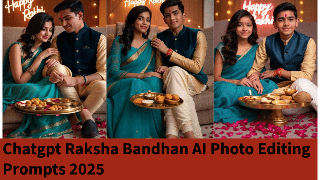 Chatgpt Raksha Bandhan AI Photo Editing Prompts 2025